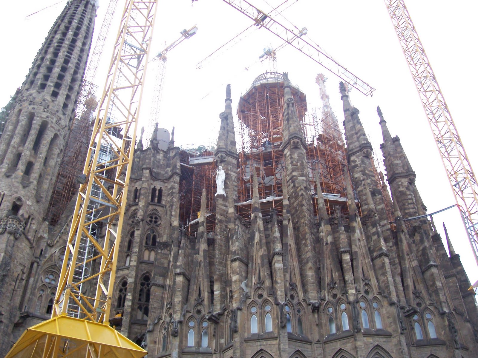 Construction Of Sagrada Familia At Lawrence Henry Blog
