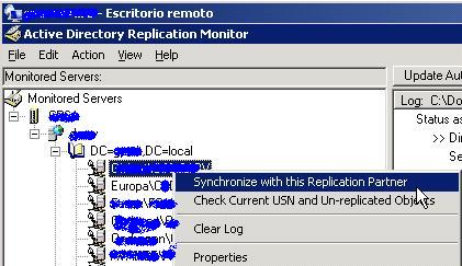 Gonsystem: Repadmin - Replmon Replicaciones de AD