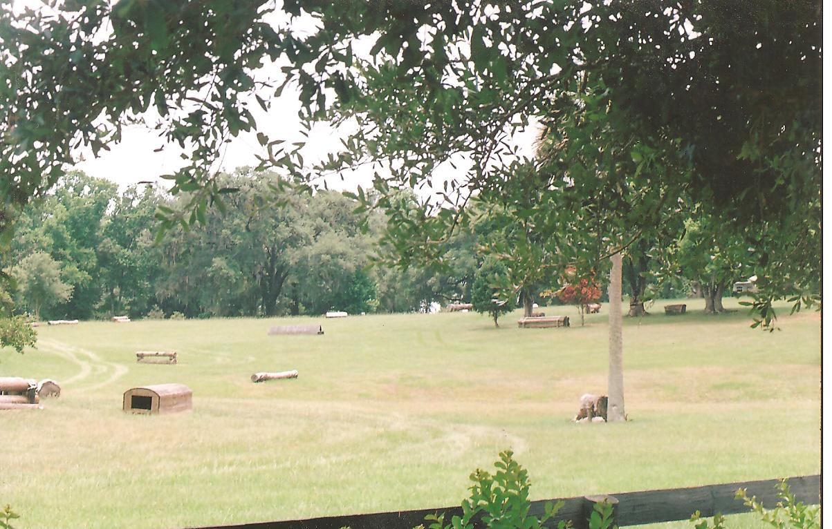 Calypso Farm Eventers Tucker and I go schooling at Longwood Farms