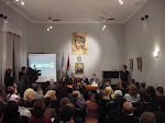 Conferencias en la Embajada de Palestina, Salón de los Mártires