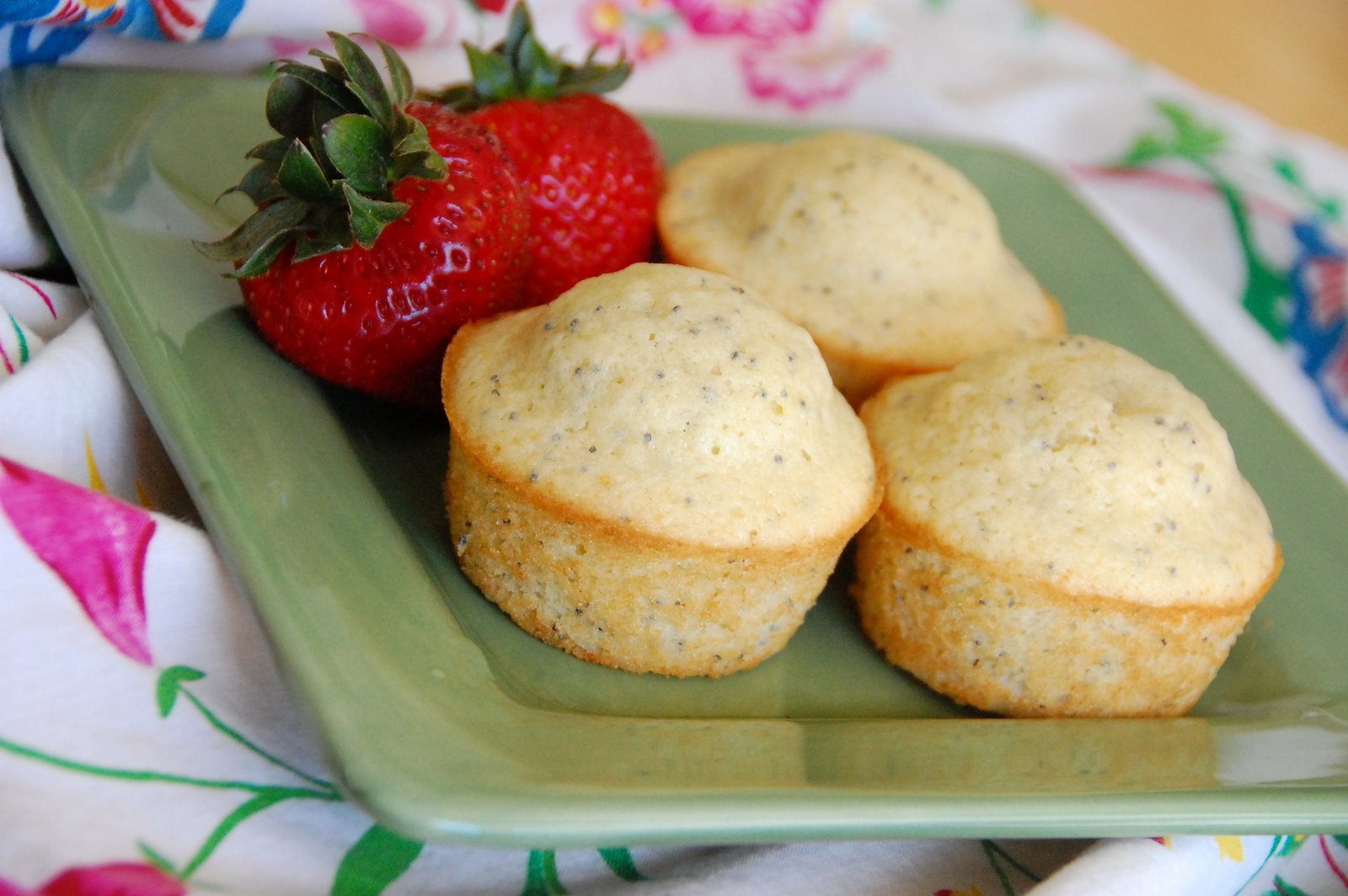 Barefoot and Baking Poppy Seed Muffins