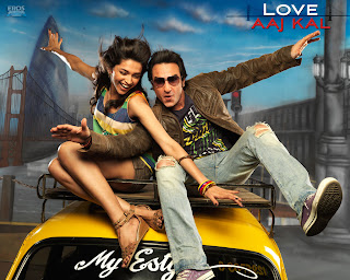 Love Aaj Kal - a different love story starring Saif Ali Khan and Deepika Padukone (released in 2009)