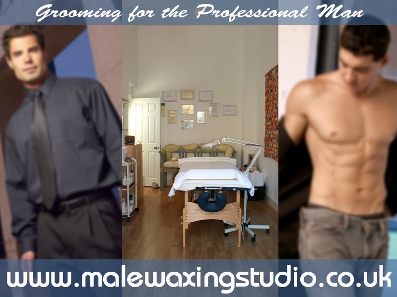 Male Waxing London with male therapist Jack Dunn Male Waxing Studio