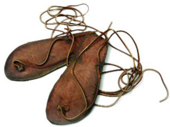 jesus sandals worthy baptist his john stoop god matthew am notes