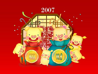 Chinese New Year With Cartoons