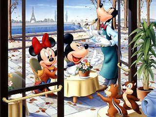 Disney's new year dining wallpaper