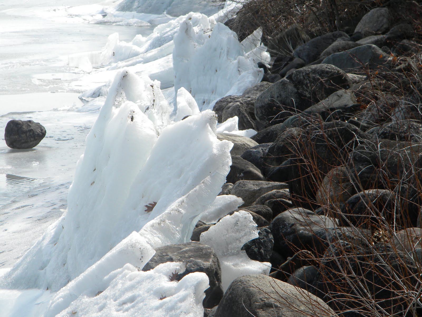 Lots on Leech Lake Lake Ice
