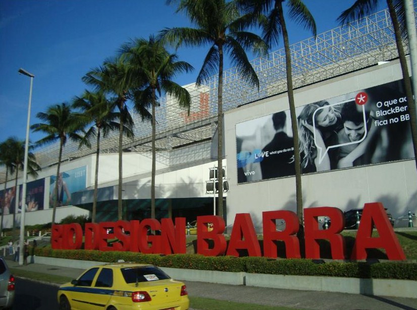 Fachada do Shopping Rio Design Barra Fachada do Shopping Rio Design Barra