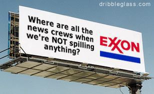 Exxon billboard