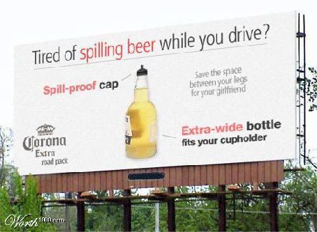 Corona billboard