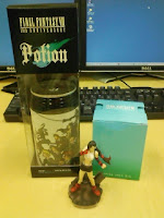 FINAL FANTASY VII POTION with TRADING ARTS Mini POTION サントリーの巻。