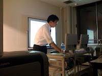 越谷市産業雇用支援センターのビジネス ブログ作成セミナー（太田敬治）に出席。