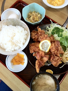 から揚げ定食￥９００