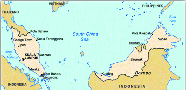 Gambar Peta Malaysia Related Keywords Indonesia