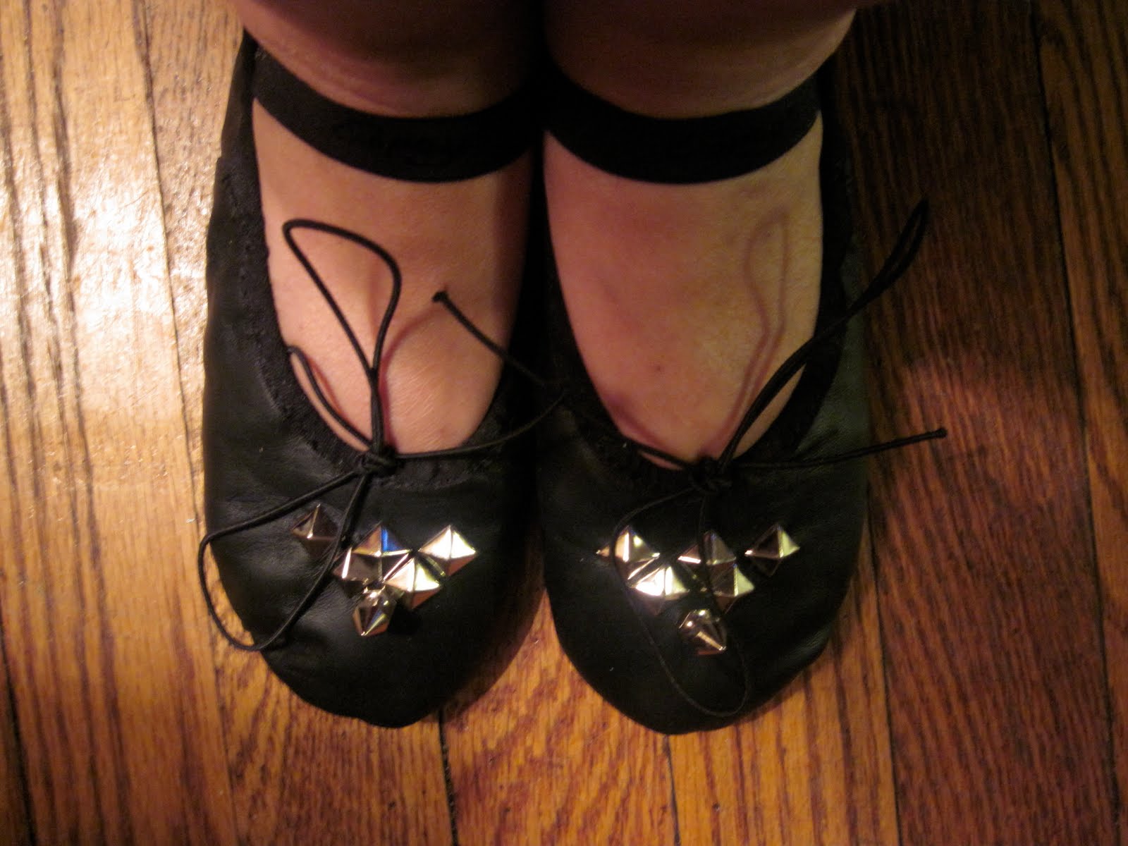 Idée Fixe DIY Studded Ballet Slippers
