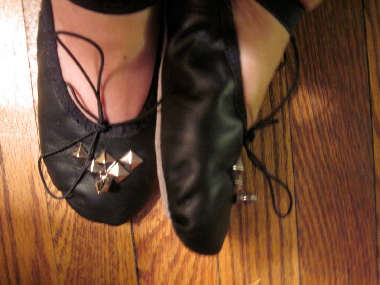Idée Fixe DIY Studded Ballet Slippers