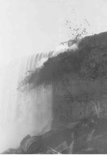 blowing niagara falls rock table might dangerous collapse killed without days too