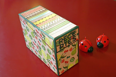 Pega papel o tijeras: Caja de recetas