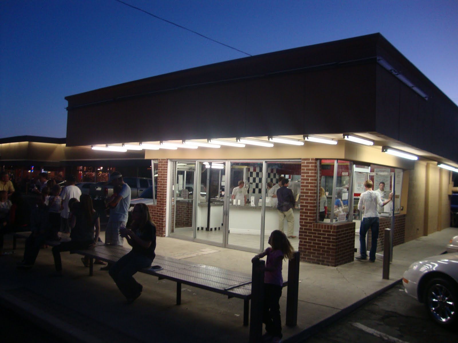 Eating Salt Lake City Saturday treat Nielsen's Frozen Custard