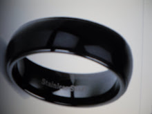 ( 4  )      stainless mens or ladys ring $20.00