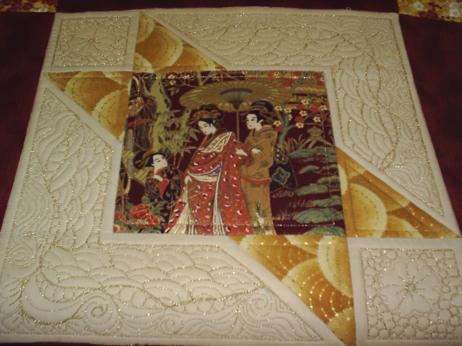 Waterfall Manor Quilting Japanese quilt