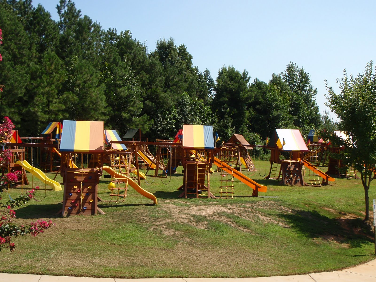 Notes from a Mom in Chapel Hill (A Guide) Rainbow Play Systems
