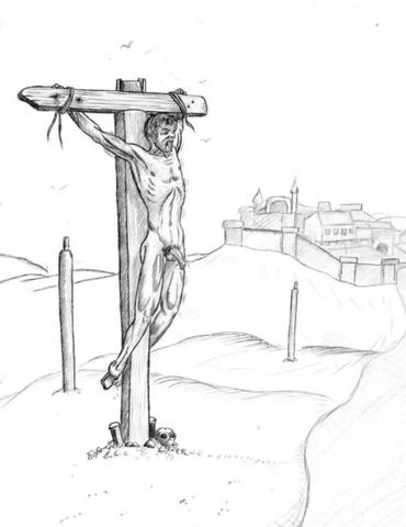 Male Crucifixion Bondage