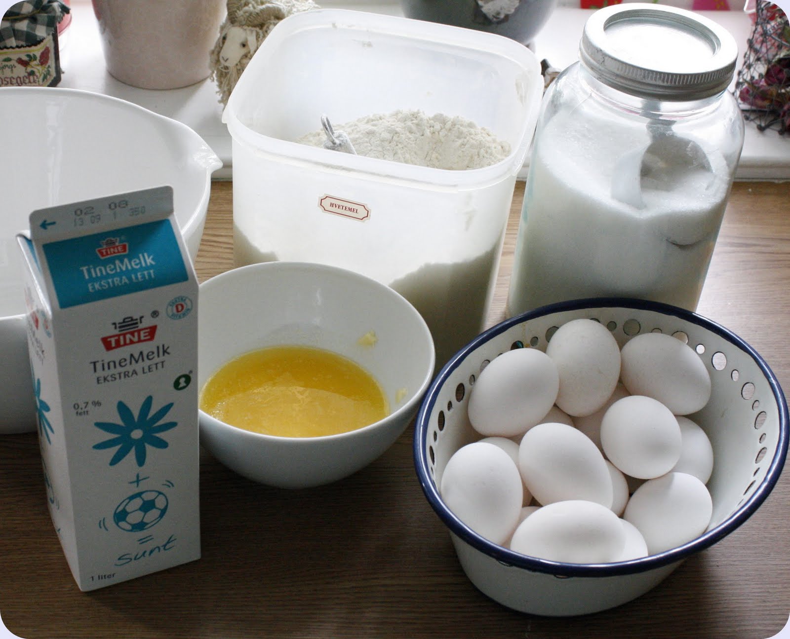 vaffel oppskrift uten bakepulver