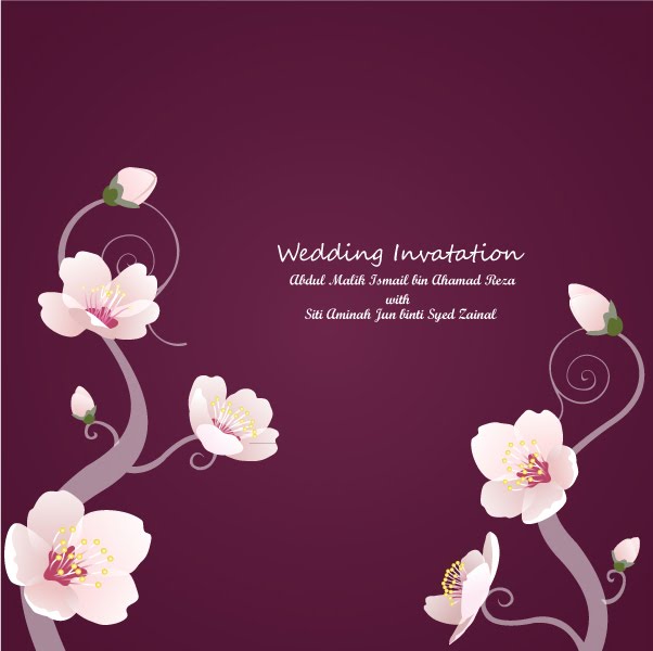 Simple wedding card for simple budget | Johari Sahlan, 602x600 in 37 ...