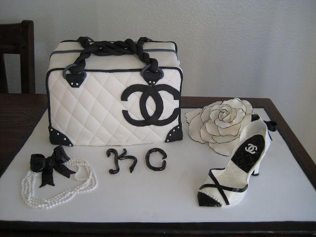 Southern Blue Celebrations: Coco Chanel Cake, Cupcakes, and Cookies