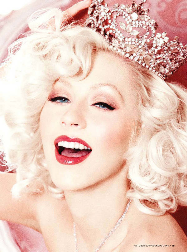  Click on Pictures to Get Christina Aguilera Cosmopolitan Scans HQ 