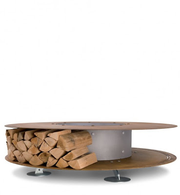 Chimenea redonda al aire libre | Decoracio Nesdotcom