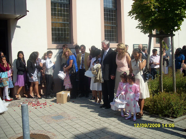 After Mass ceremony