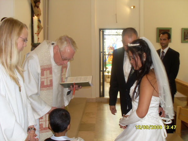 OUR RING BEARER SON OF MY FRIEND FROM INDIA