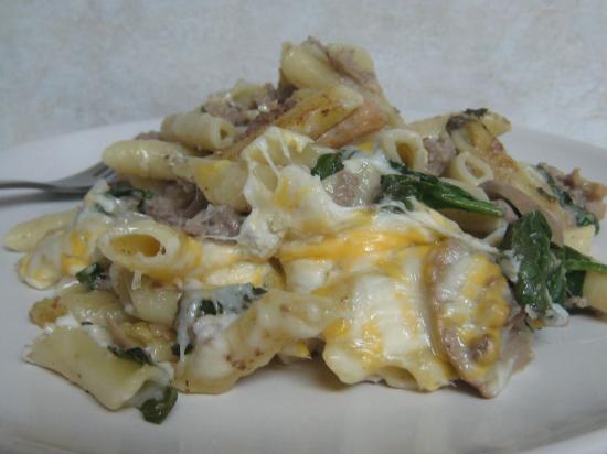 RECIPES WE WOULD DIE FOR Baked Mostaccioli with sausages