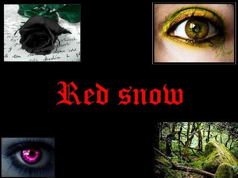 Red snow