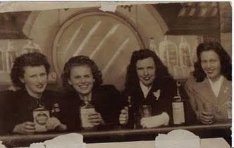 The Deegan Girls Out In Manhattan in the 1940's