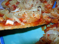  Pizza con piña y pechuga de pavo. Paso a paso 