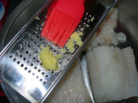 Bacalao confitado en aceite de jengibre y eneldo con calabaza. Paso a paso 
