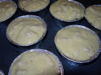  Flan de patata y dátiles con bizcochito de bacón. Paso a paso. 