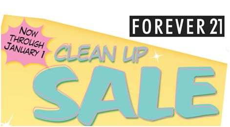 forever 21 clean up sale