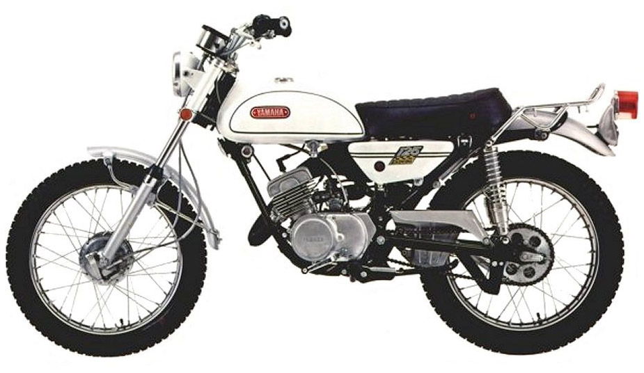yamaha 125 old bike