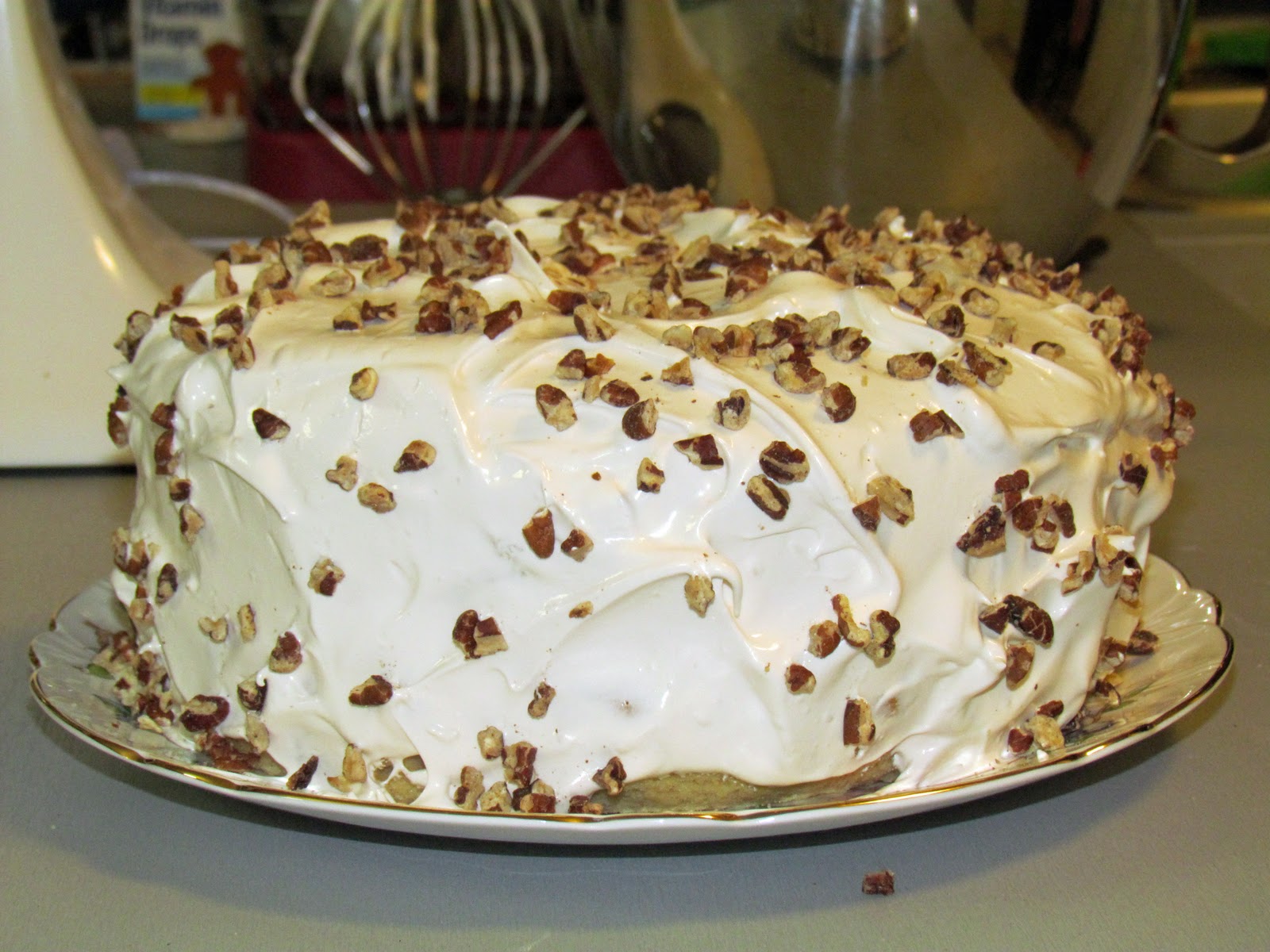 Indulge Nigella's Autumnal Birthday Cake