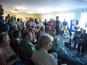 Paul Bonnington  Archaeologist speaking at a Hayle Oral History Event