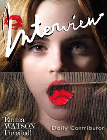 Emma Watson Interview Magazine. A Picture is Worth a Thousand
