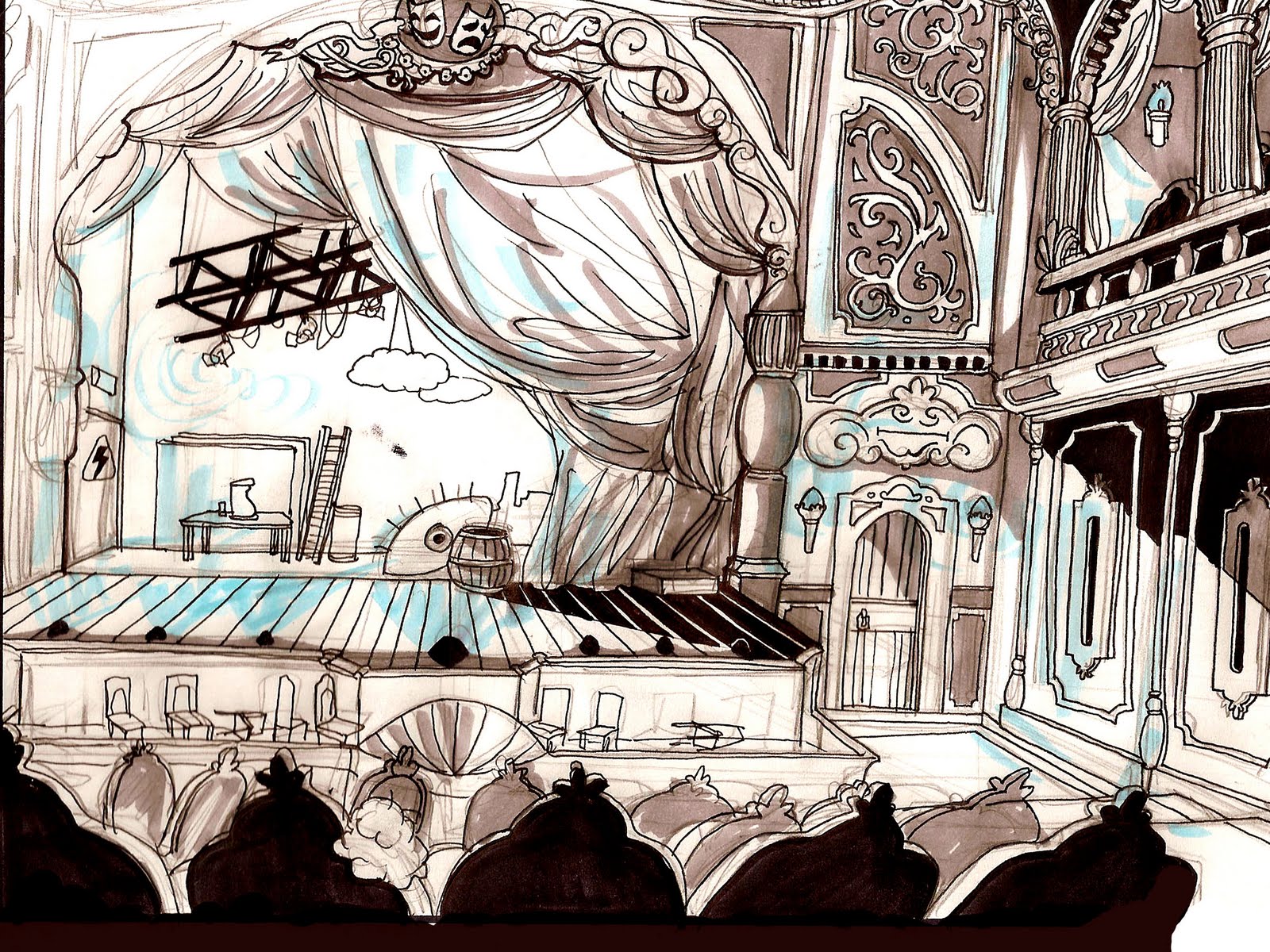 some guys blog: CURSE OF THE OPERA BACKGROUND CONCEPTS