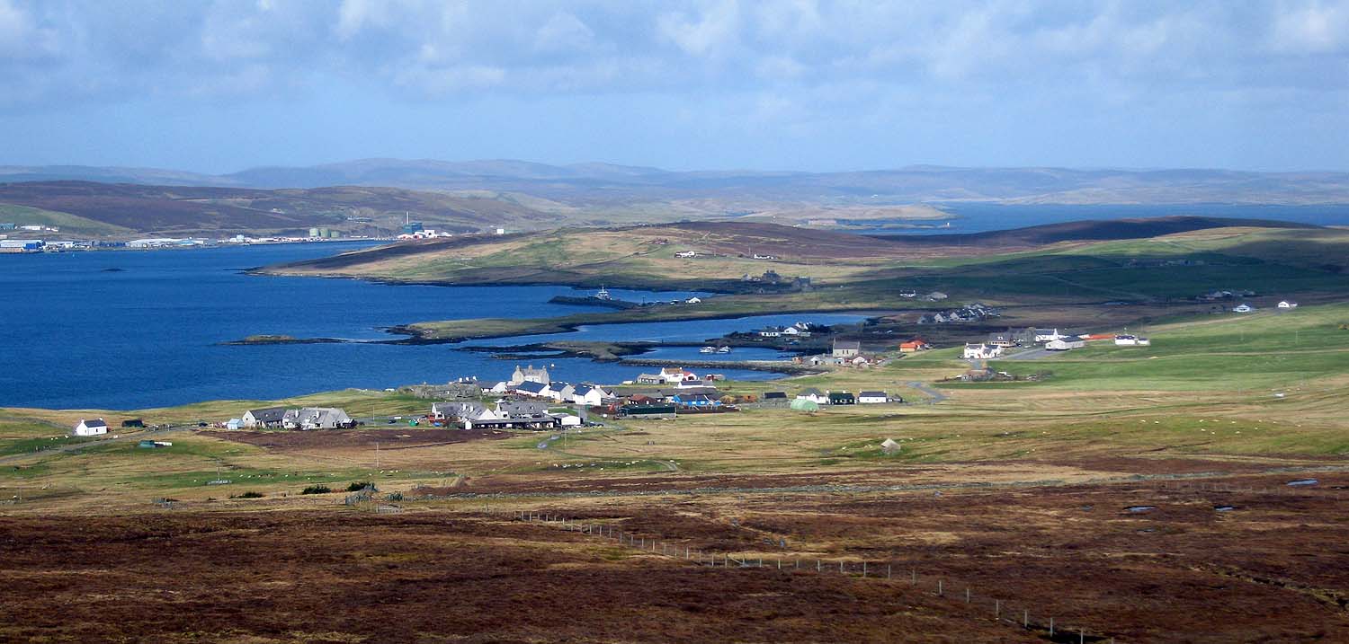 Bressay population image