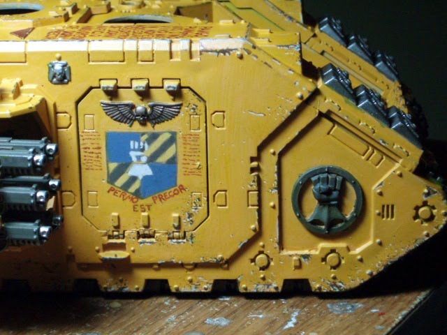 Heresy Workshop: Imperial Fist Command Land Raider pt3