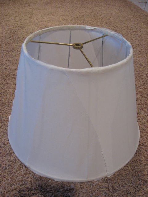 Covering A Lampshade Southern Hospitality, How To Cover A Lampshade Frame