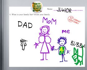 favre's troubled child's art work